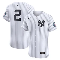 Nike Derek Jeter New York Yankees Home 2020 Hall of Fame Induction Patch Elite Player Jersey