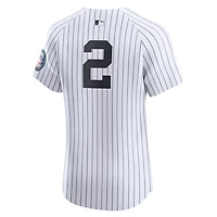 Nike Derek Jeter New York Yankees Home 2020 Hall of Fame Induction Patch Elite Player Jersey