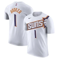 Nike Devin Booker Phoenix Suns 2023 24 Association Name  Number T-Shirt