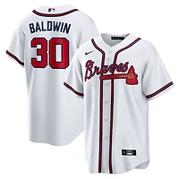 Nike Drake Baldwin Atlanta Braves Home Replica Jersey