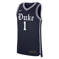Nike Duke Blue Devils 1 Alternate Replica Basketball Jersey
