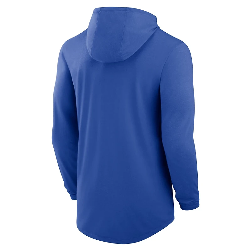 Nike Duke Blue Devils Lightweight Performance Long Sleeve Hoodie T-Shirt