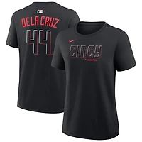 Nike Elly De La Cruz Cincinnati Reds Name  Number T-Shirt