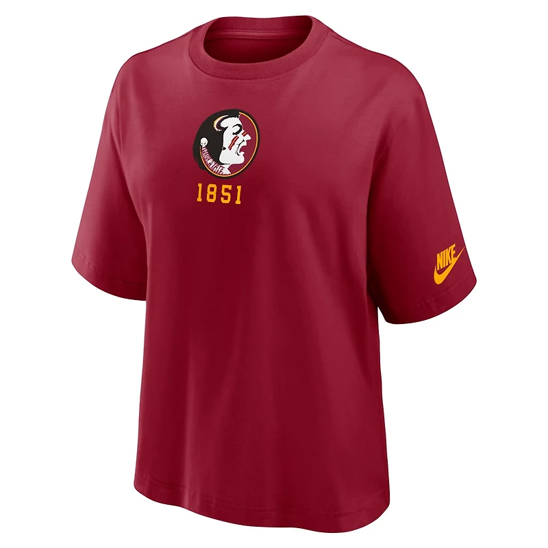 Nike Florida State Seminoles Boxy Legacy Established T-Shirt