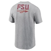 Nike Florida State Seminoles Campus 2-Hit Primary Mascot T-Shirt