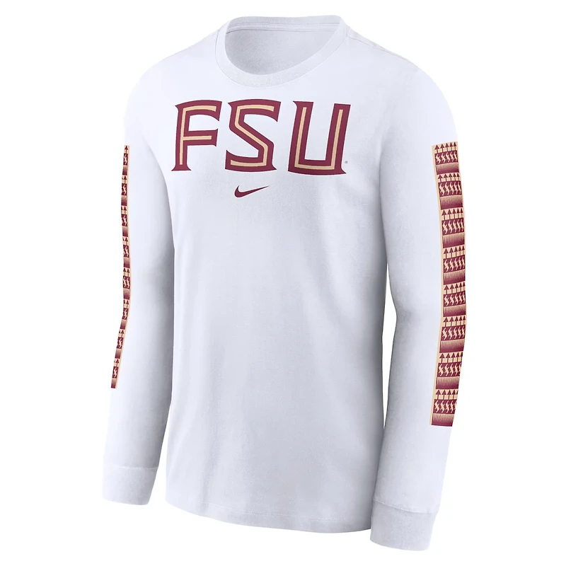 Nike Florida State Seminoles Local Spirit Slogan Long Sleeve T-Shirt