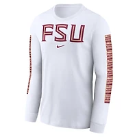 Nike Florida State Seminoles Local Spirit Slogan Long Sleeve T-Shirt