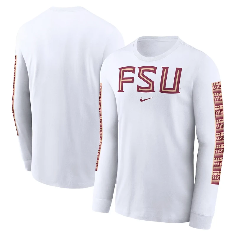 Nike Florida State Seminoles Local Spirit Slogan Long Sleeve T-Shirt