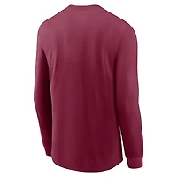 Nike Florida State Seminoles Primary Logo Long Sleeve T-Shirt