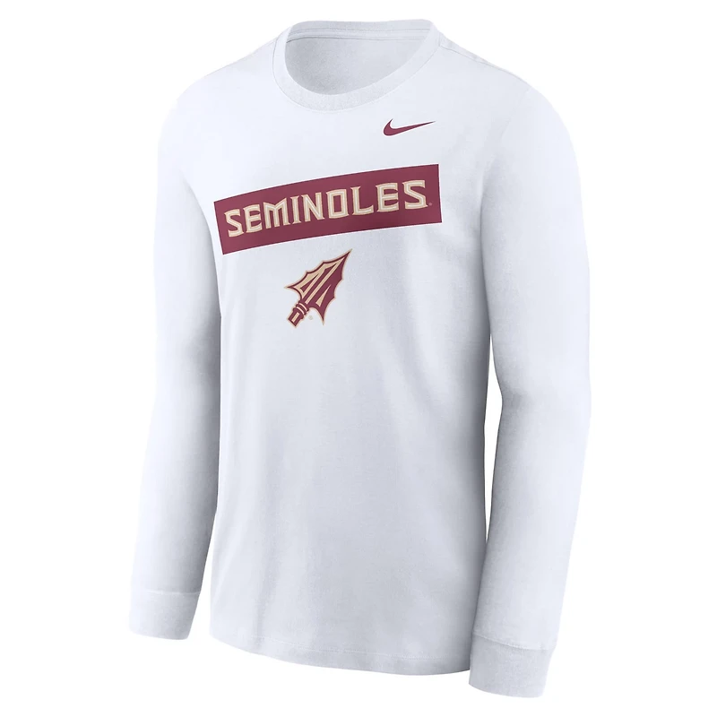 Nike Florida State Seminoles Two-Hit Classic Location Long Sleeve T-Shirt
