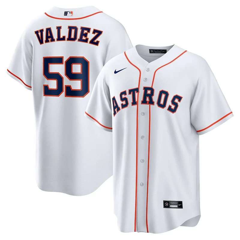 Nike Framber Valdez Houston Astros Home Replica Jersey