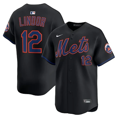 Nike Francisco Lindor New York Mets Alternate Limited Player Jersey