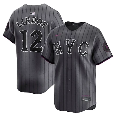Nike Francisco Lindor New York Mets City Connect Limited Player Jersey