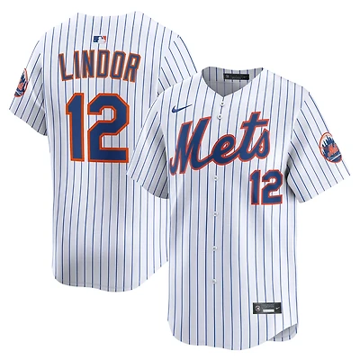 Nike Francisco Lindor New York Mets Home Limited Jersey