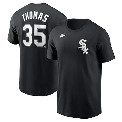 Nike Frank Thomas Chicago White Sox Cooperstown Collection Fuse Name  Number T-Shirt