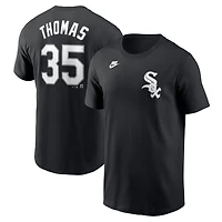 Nike Frank Thomas Chicago White Sox Cooperstown Collection Fuse Name  Number T-Shirt