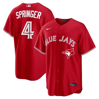Nike George Springer Toronto Blue Jays Canada Day Replica Jersey