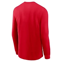 Nike Georgia Bulldogs Legacy Arched Logo Long Sleeve T-Shirt