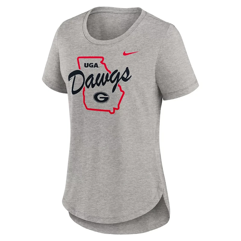 Nike Georgia Bulldogs Local Campus Location Mantra Tri-Blend T-Shirt