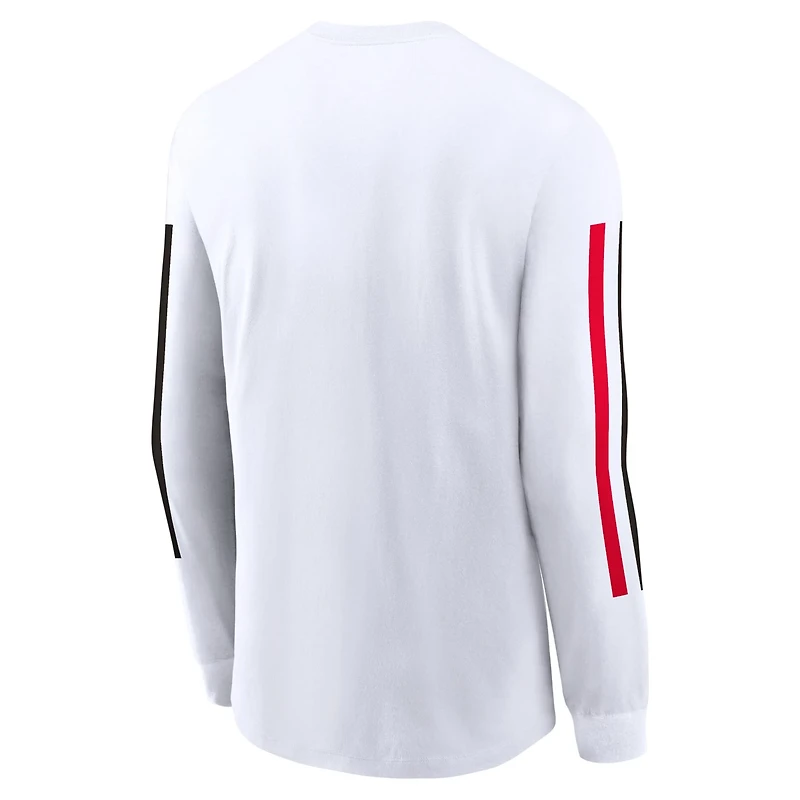 Nike Georgia Bulldogs Local Spirit Slogan Long Sleeve T-Shirt