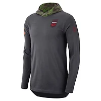 Nike Georgia Bulldogs Military Long Sleeve Hoodie T-Shirt