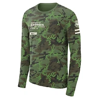 Nike Georgia Bulldogs Military Long Sleeve T-Shirt