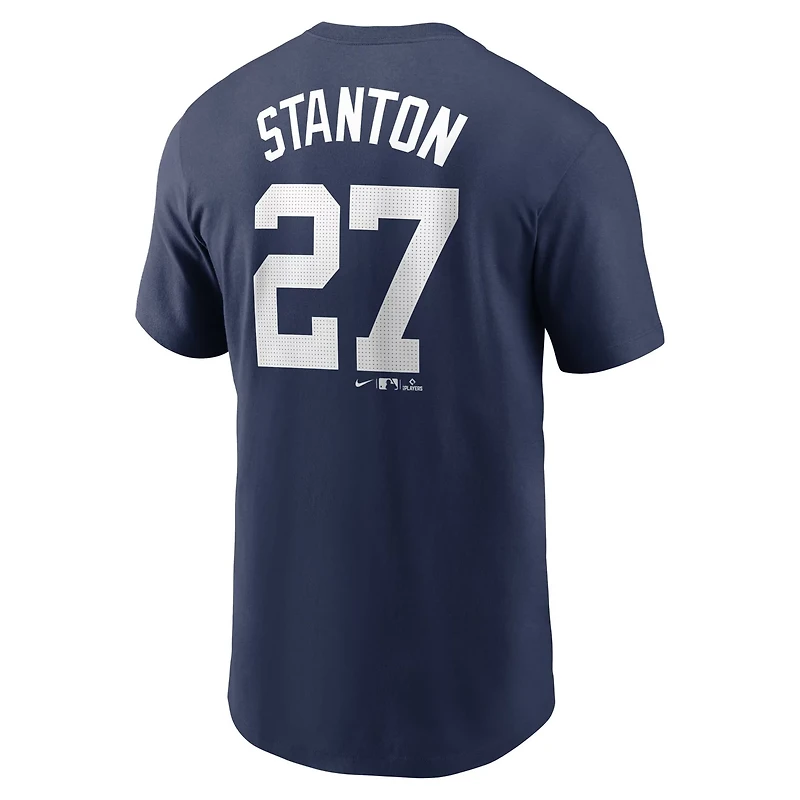 Nike Giancarlo Stanton New York Yankees Fuse Name  Number T-Shirt