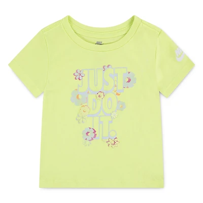 Nike Girls’ 4-6X Flow-Ral Ringlet Graphic T-shirt