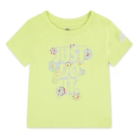 Nike Girls’ 4-6X Flow-Ral Ringlet Graphic T-shirt