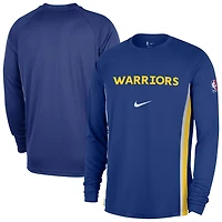Nike Golden State Warriors 2025 26 Authentic Pre-Game Legend Dri-FIT Long Sleeve Shooting Shirt