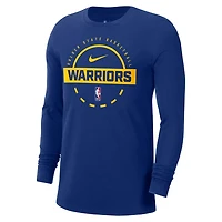 Nike Golden State Warriors Authentic Long Sleeve Practice T-Shirt