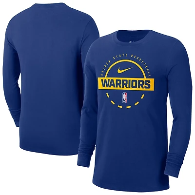 Nike Golden State Warriors Authentic Long Sleeve Practice T-Shirt