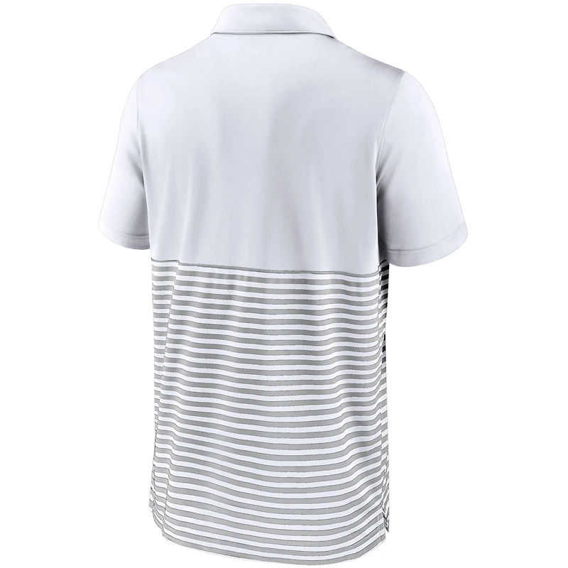 Nike Gray St Louis Cardinals Home Plate Striped Polo