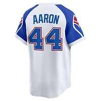 Nike Hank Aaron Atlanta Braves Throwback Cooperstown Collection Limited Jersey