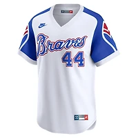 Nike Hank Aaron Atlanta Braves Throwback Cooperstown Limited Jersey