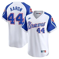 Nike Hank Aaron Atlanta Braves Throwback Cooperstown Limited Jersey