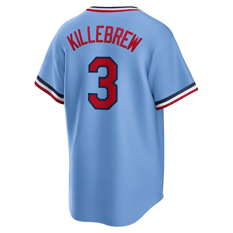 Nike Harmon Killebrew Light Minnesota Twins Road Cooperstown Collection Player Jersey