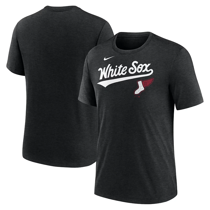 Nike Heather Chicago White Sox 2025 City Connect Tri-Blend T-Shirt