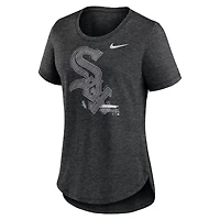Nike Heather Chicago White Sox Touch Tri-Blend T-Shirt
