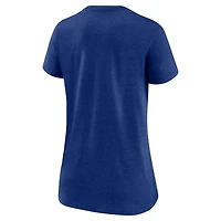 Nike Heather Kansas City s Authentic Collection Tri-Blend V-Neck T-Shirt