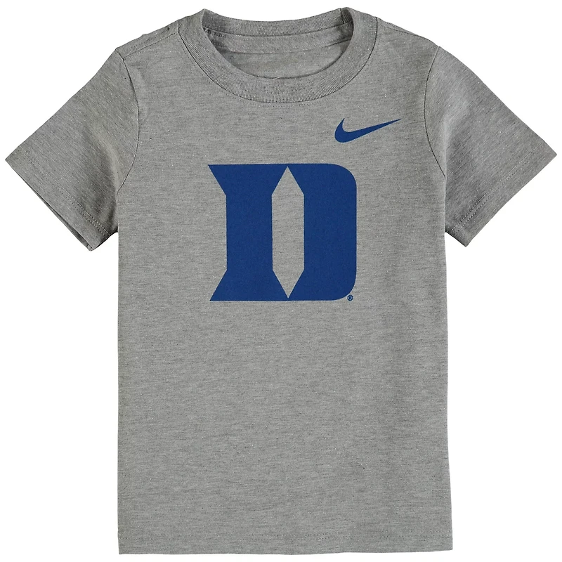 Nike Heathered Gray Duke Devils Logo T-Shirt