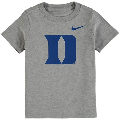 Nike Heathered Gray Duke Devils Logo T-Shirt