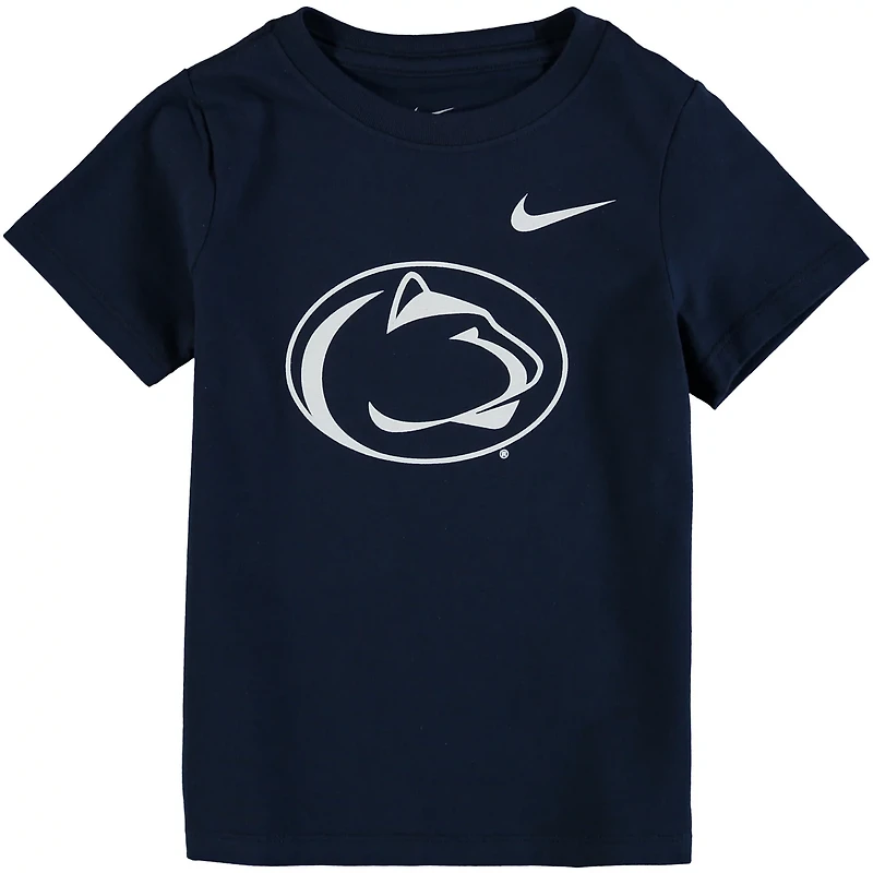 Nike Heathered Gray Penn State Nittany Lions Logo T-Shirt
