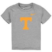 Nike Heathered Gray Tennessee Volunteers Logo T-Shirt