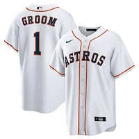 Nike Houston Astros 1 Groom Home Replica Jersey