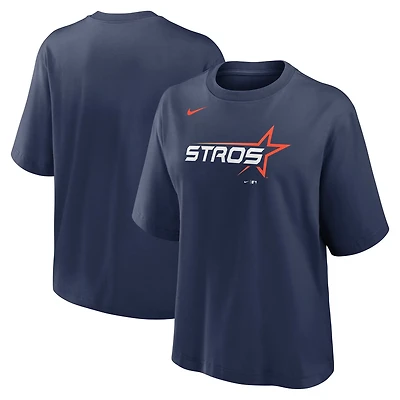 Nike Houston Astros 2025 City Connect Logo Boxy T-Shirt