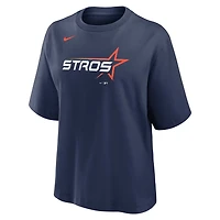 Nike Houston Astros 2025 City Connect Logo Boxy T-Shirt