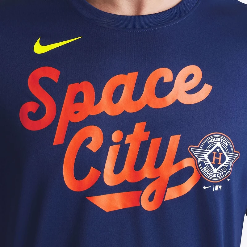 Nike Houston Astros 2025 City Connect Team Phrase Legend Performance T-Shirt