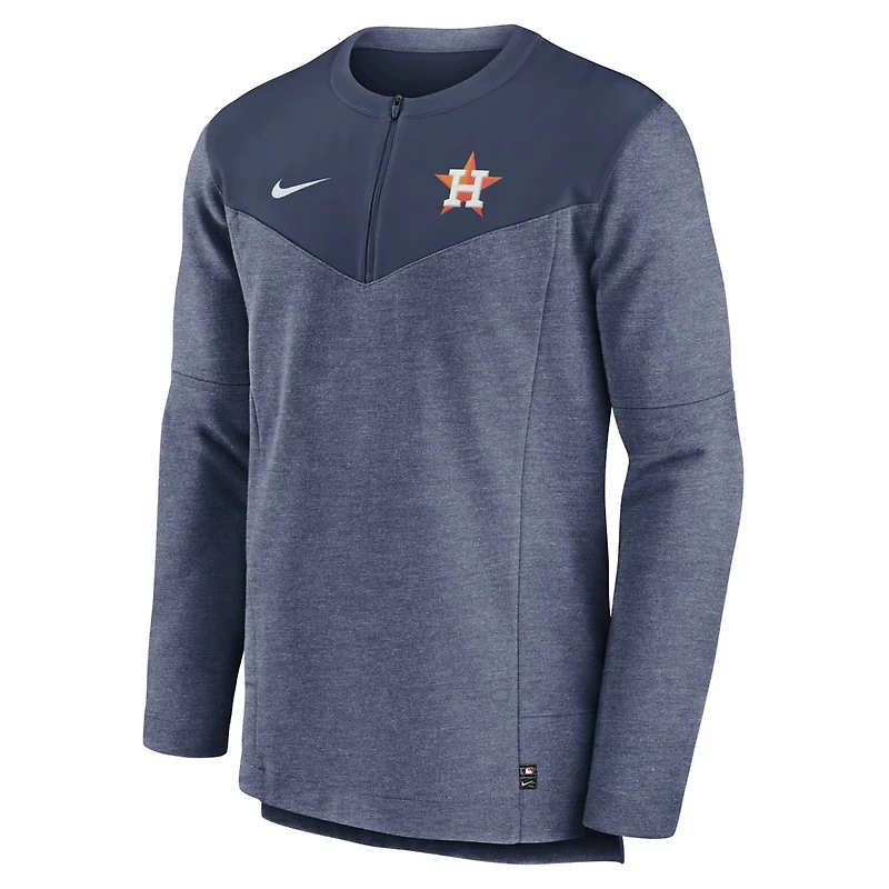 Nike Houston Astros Authentic Collection Game Time Performance Half-Zip Top