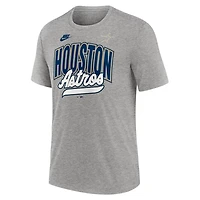 Nike Houston Astros Cooperstown Collection Retro Tri-Blend T-Shirt